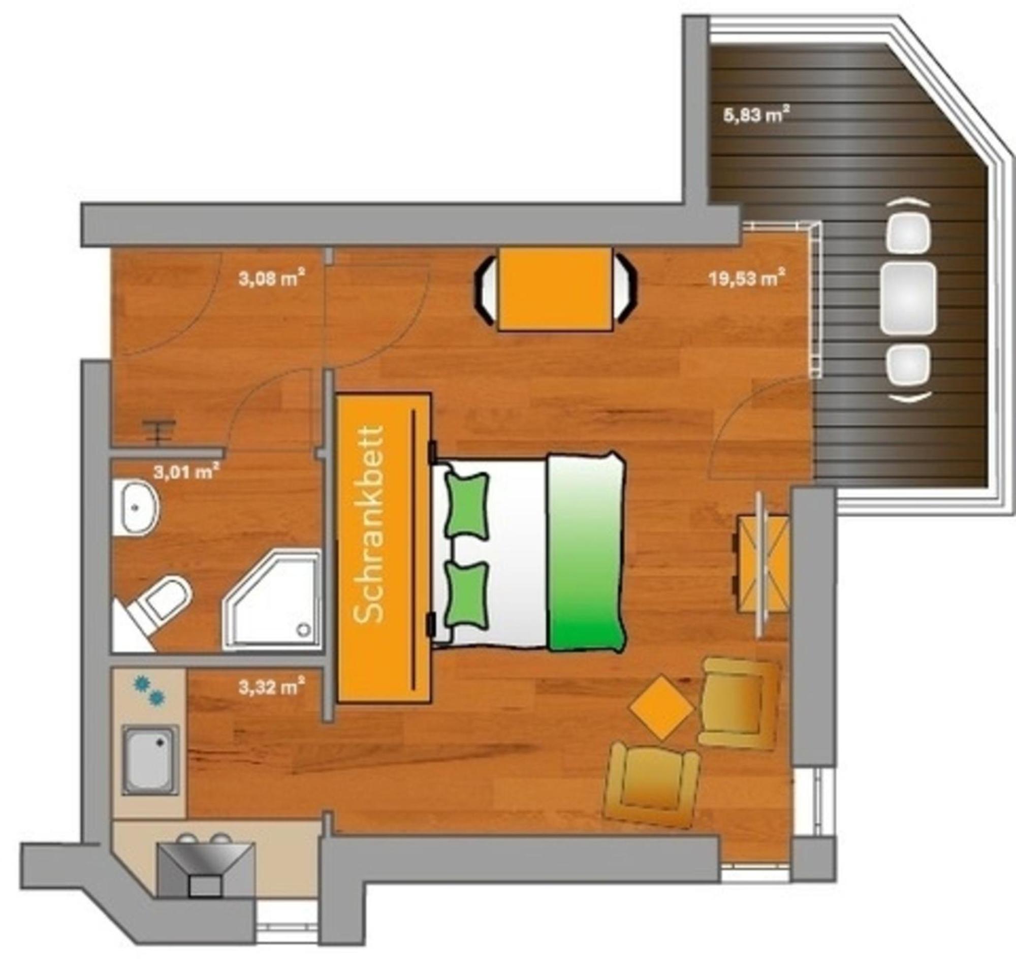 Ancora Marina Haus 2 Nr 04, Typ 1 Apartment Neustadt in Holstein Exterior photo